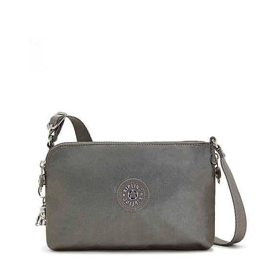 Kipling Boyd Metallic Çapraz Askılı Çanta Greyl | TR 2121OK